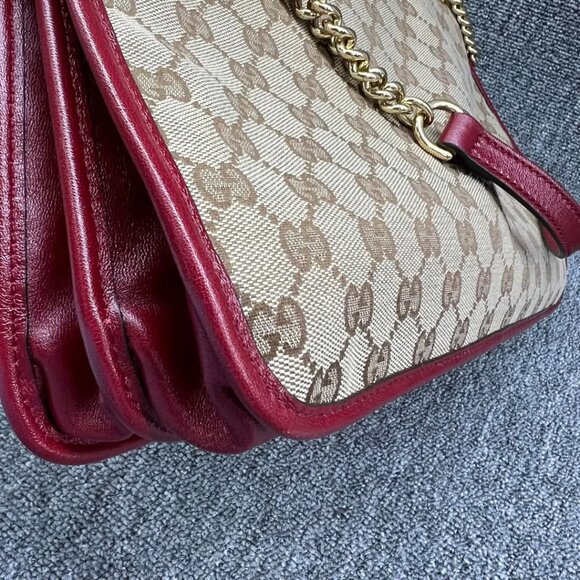 Gucci GG Leather Tote Bag 840-032825 - Picture 12 of 16